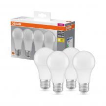 4er-Pack Osram E27  Extrem leistungsstarke LED Lampen 10W wie 75W Warmweißes Licht